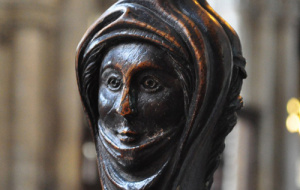 Margery Kempe carving