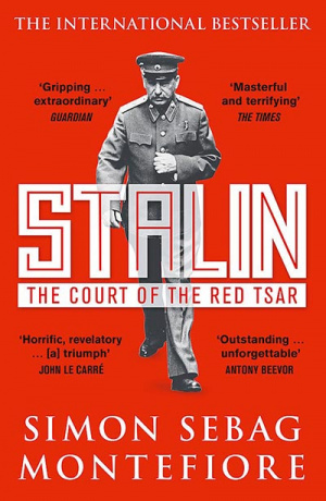 Button link to book review of Stalin The Court of the Red Tsar