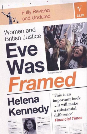 Button link to book review of Eve Was Framed