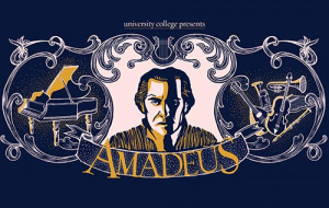 Univ Garden Play 2019 poster for Amadeus