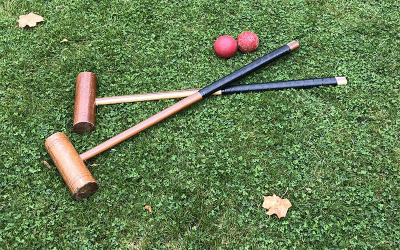 Croquet on Mulberry Lawn