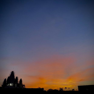 03 - Sunset over the Jin Mandir - Photo Comp