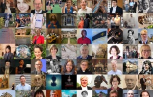 large montage of people and places from Univ news
