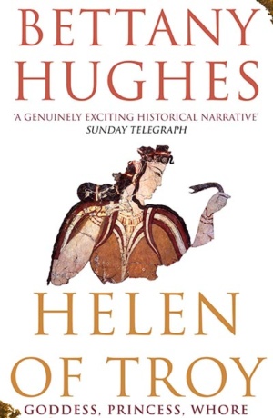 Book cover - partial mosaic showing Helen of Troy