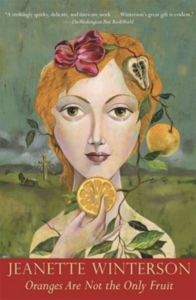 Book cover - stylised woman eating an orange