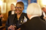 baroness amos at a drinks reception