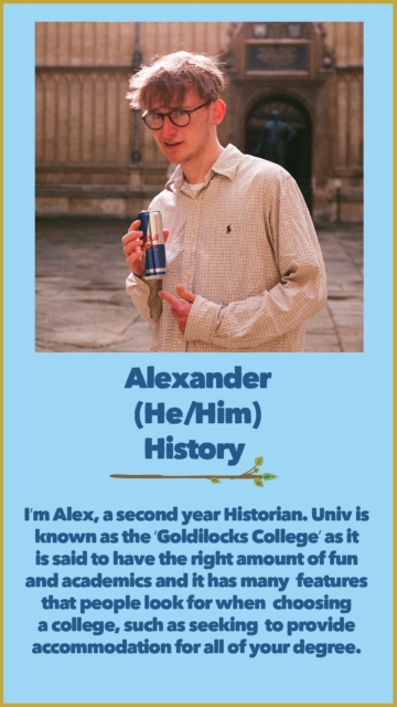 Alexander (He/Him) History 