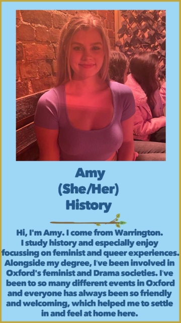Amy Nicholls (She/Her) History 