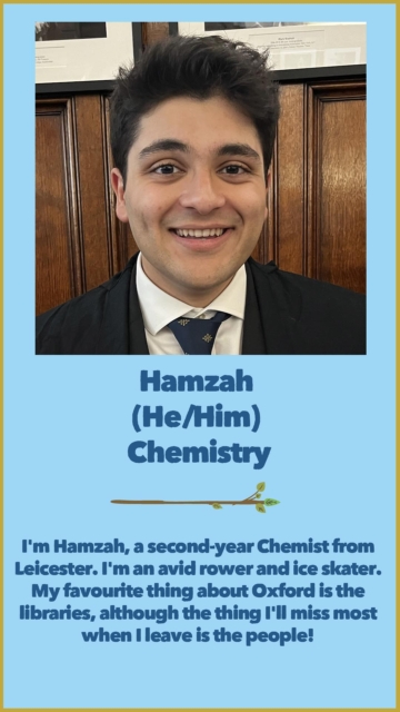 Hamzah (He/Him) Chemistry