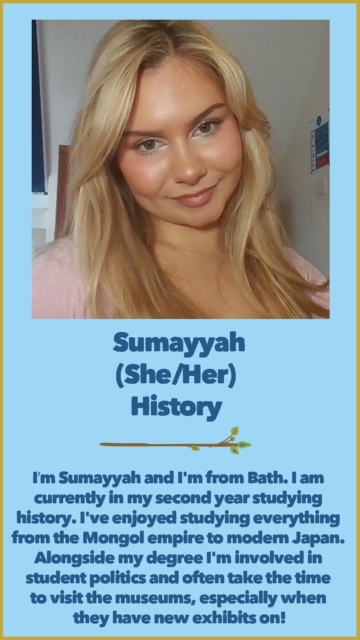 Sumayyah (She/Her) History 