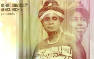 Image with "Oxford University Africa Society presents" and two female figures