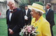 The Queen with our then Master, Lord Butler of Brockwell.