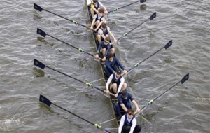M2 racing at the Head of the River Race (HORR) in London