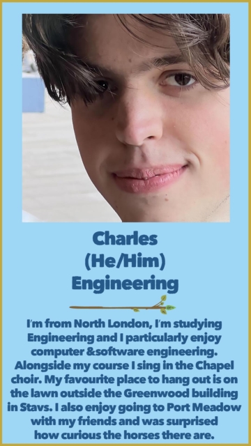 Charles (He/Him) Engineering 