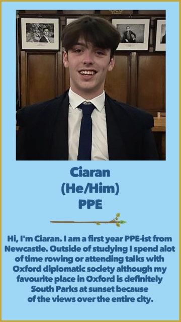 Cianran (He/Him) PPE