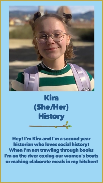 Kira (She/Her) History