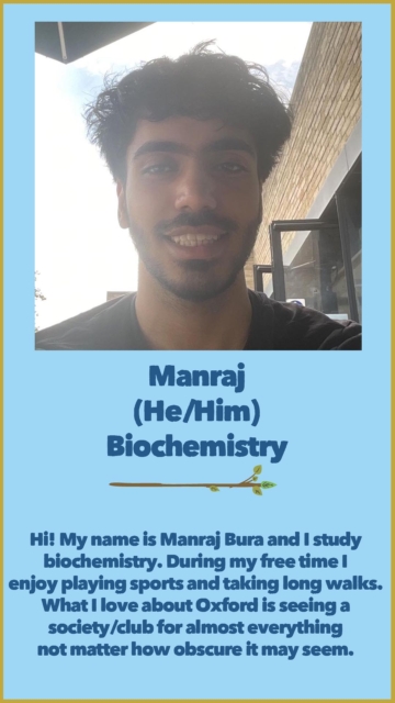 Manraj (He/Him) Biochemistry