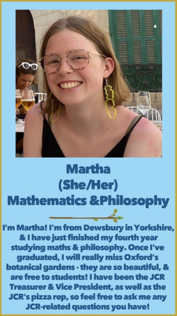 Martha (She/Her) Mathematics &amp;amp; Philosophy