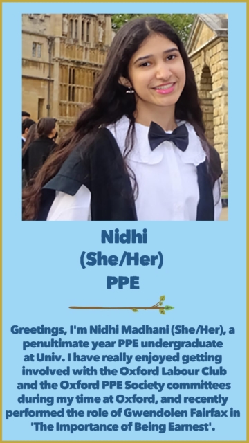 Nidhi (She/Her) PPE