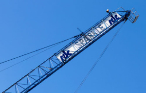 Tower crane at Univ North 2