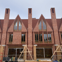 Pergola in place at Univ North