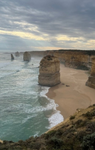 Interning at Monash University - 12 Apostles - Australia