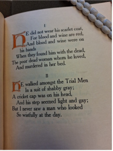 Figure 1: The Ballad of Reading Gaol (1905)
