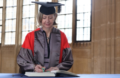 Christina Lamb OBE receives honorary degree