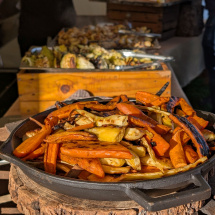 Univ Football Day 2026 - roasted vegetables and a buffet