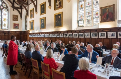William of Durham Day 2025 - Master Baroness Valerie Amos addressing guests in Hall