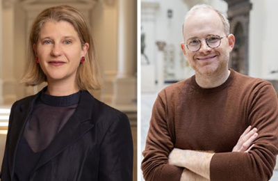 Caroline Campbell and Oliver Cox