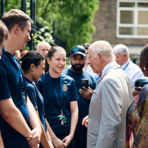 His Majesty The King visits Univ
