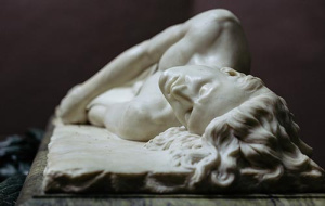 The Shelley Memorial, University College, Oxford (close up)