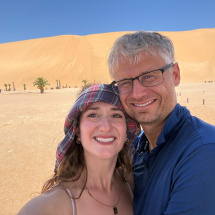 Photos from Dan and Mema's flightless trip across the globe