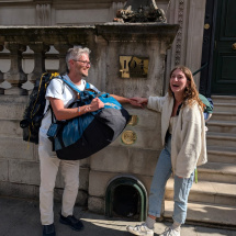 Photos from Dan and Mema's flightless trip across the globe