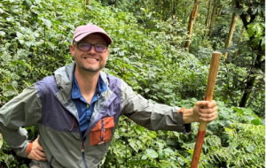 A man standing in a forest, Profile: Dan Nackasha-Keyworth