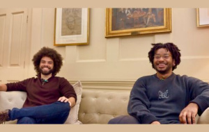 A philosophical Sofa Chat - Jordan Scott and Tareeq Jalloh